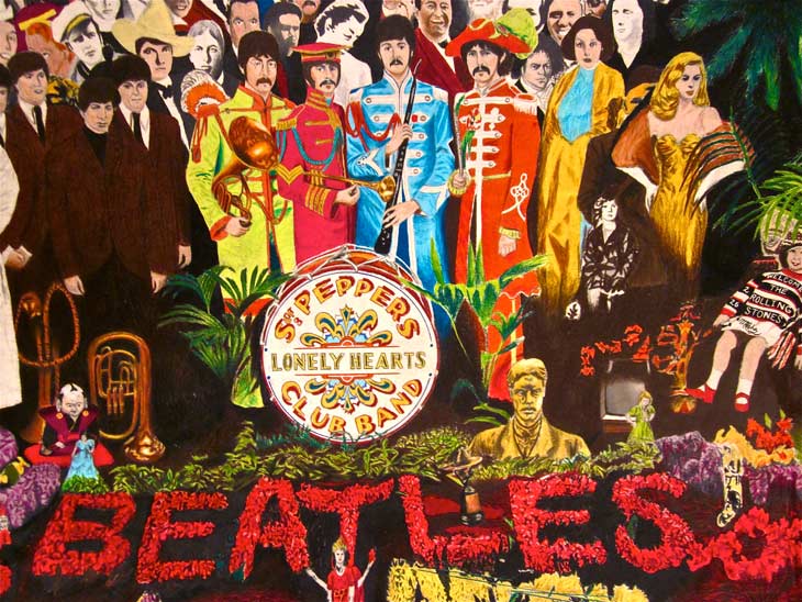 Pochette Sgt Peppers Lonely Hearts Club Band Sgt. Pepper's Lonely Hearts Club Band - Rawckus Magazine